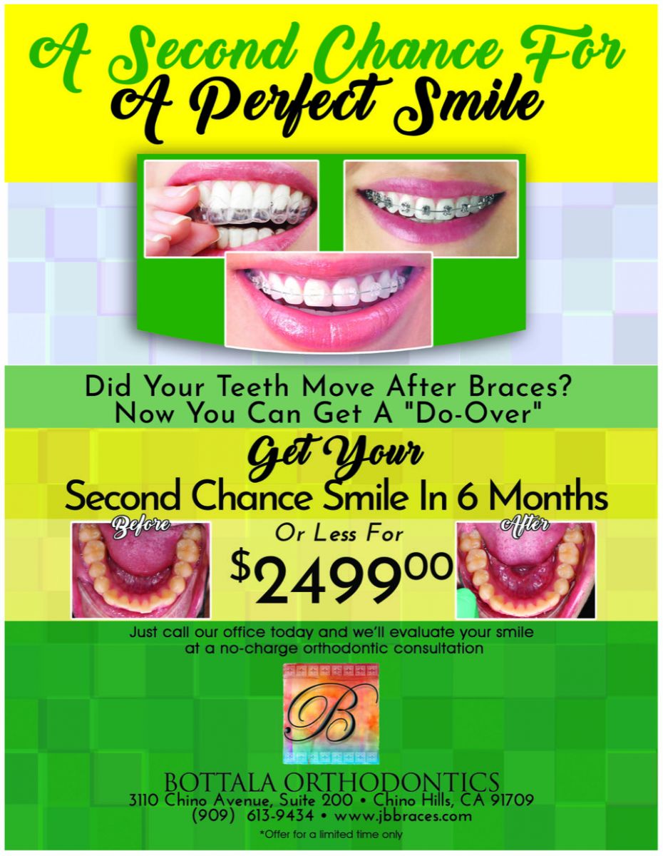 Promotions Bottala Orthodontics Chino Hills CA